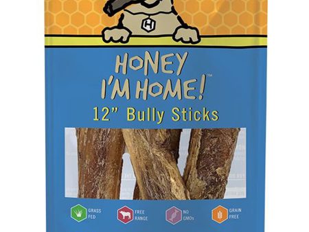 Honey Im Home Dog Buffalo Bully 12 inches 5 Pack Discount