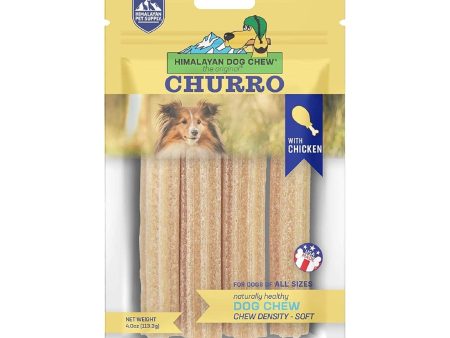 Himalayan Dog Yaky Churro Chicken 4oz. Online now