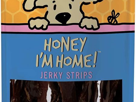 Honey Im Home Dog Buffalo Jerky Strips 3.5oz. For Cheap