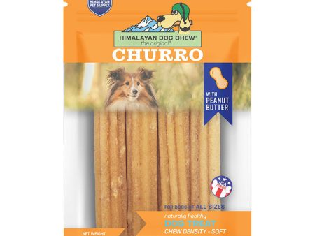 Himalayan Dog Yaky Churro Peanut Butter 4oz. Supply