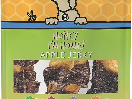 Honey Im Home Dog Buffalo Apple Jerky 5.29oz. Online