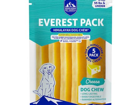 Himalayan Dog Chew Everest Cheese 5 Pack For Sale