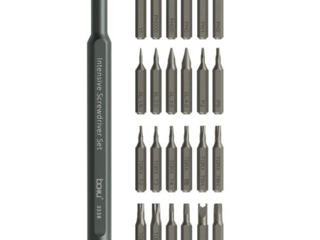 Baku BA-3338 24 In 1 Multifunctional Screwdriver Set Mobile Computer Repair Tool, Baku BA-3338 Hot on Sale