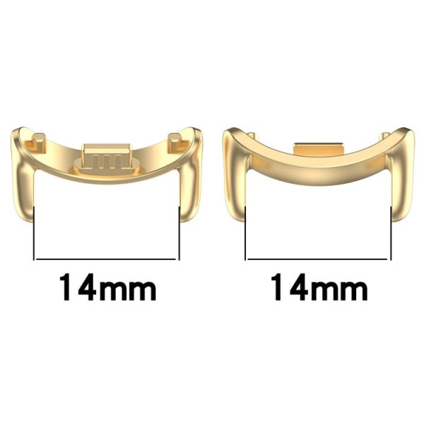 1 Pair Stainless steel Metal Watch Band Connector, For Xiaomi Mi Band 8 Discount