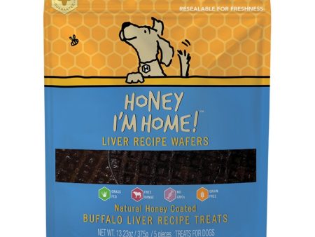 Honey Im Home Dog Buffalo Liver Wafer 5 Pack Discount