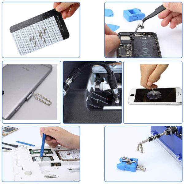 Portable 160 in 1 Mobile Phone Computer Universal Repair and Disassembly Tool Set, 160 in 1 Online Hot Sale