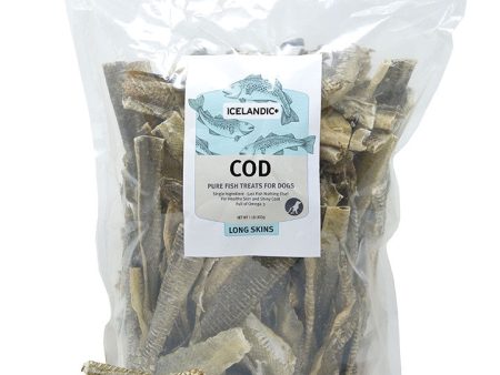 Icelandic  Dog Cod Skin Pieces 16Oz Cheap