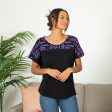 Textile Traditions Printed Plum Top Online Hot Sale