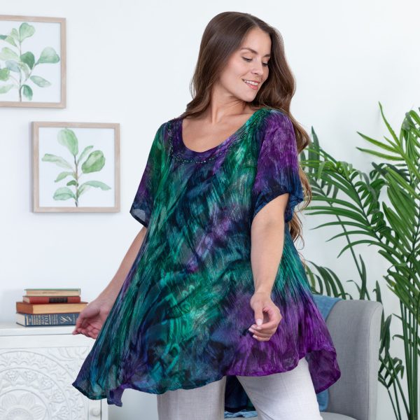 Peacock Love Tunic | Fair Trade For Discount