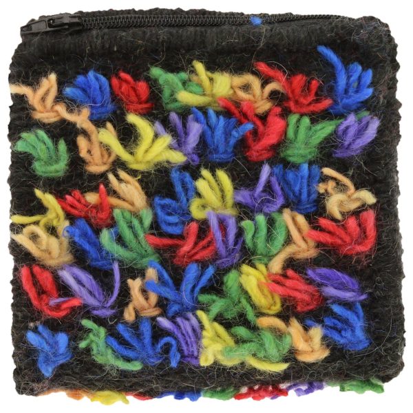 Fun Fringe Mohair Coin Purse Cheap