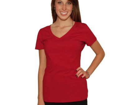 Organic Essentials V-Neck Tee Cheap