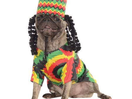 One Love Rasta Dog Costume Supply