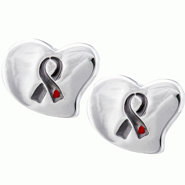 Diabetes Awareness Heart Earrings! Online Hot Sale