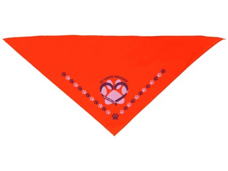 Pet Cancer Awareness Pet Bandana on Sale