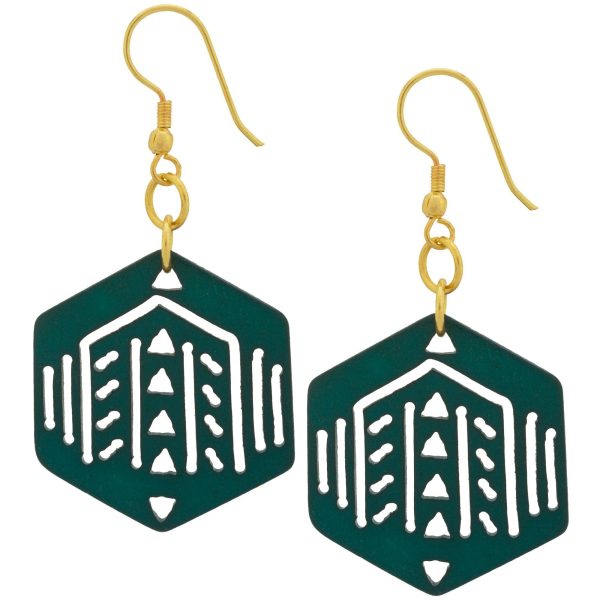 Color Cutout Earrings Hot on Sale