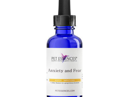 Pet Essences  Anxiety and Fear for Dogs, Cats, Horses and more Supply