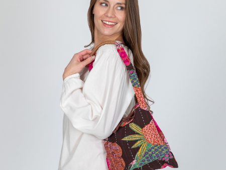 Hand Stitched Kantha Hobo Bag Cheap