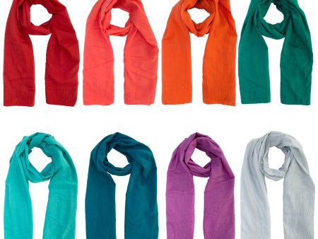 Classic Cotton Crinkle Scarf Online Hot Sale