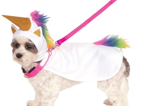 Unicorn Pet Collar Costume Online now