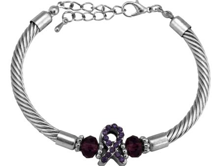 Alzheimer s Awareness Cable Bracelet Supply