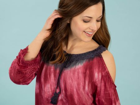 Untamed Spirit Cold Shoulder Top Supply