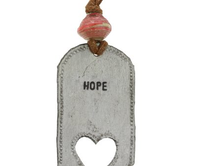 Hope for Haiti Heart Necklace Online Sale