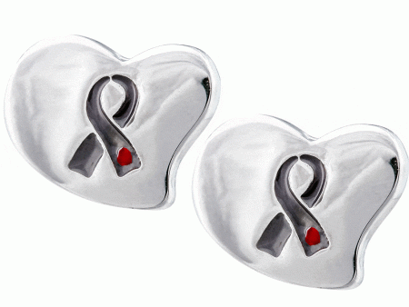 Diabetes Awareness Heart Earrings! Online Hot Sale