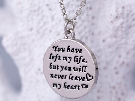 You Will Never Leave My Heart™ Necklace For Discount