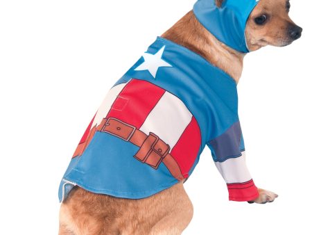 Captain America Pet Costume Online now