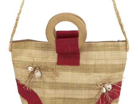 Lisa Raffia Bag Discount