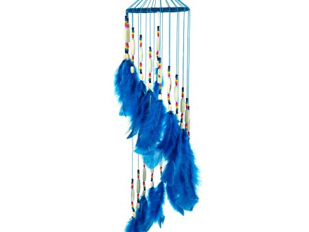 Handmade Threaded Dreamcatcher Wind Chime Online now