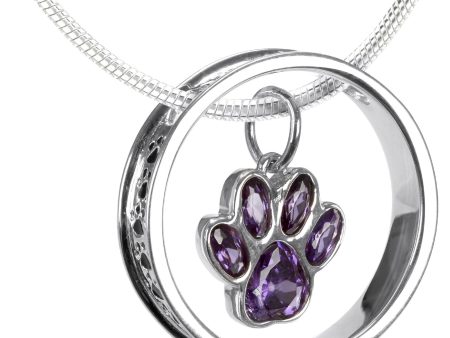 A Life Full of Paws Sterling Necklace Sale