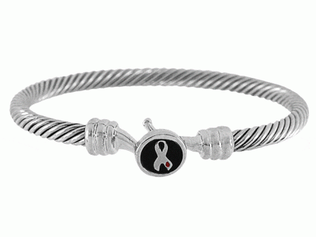 Diabetes Awareness Hook Bangle Bracelet! Cheap