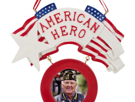 American Hero Photo Frame Ornament Hot on Sale