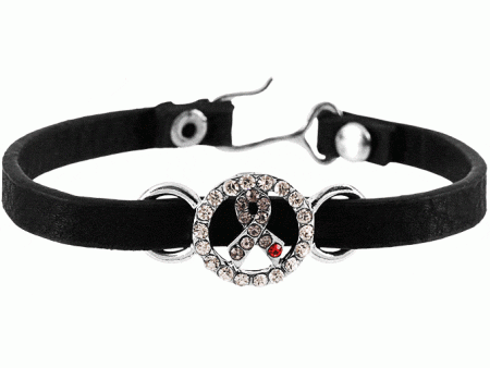 Diabetes Awareness Faux Leather Bracelet Supply