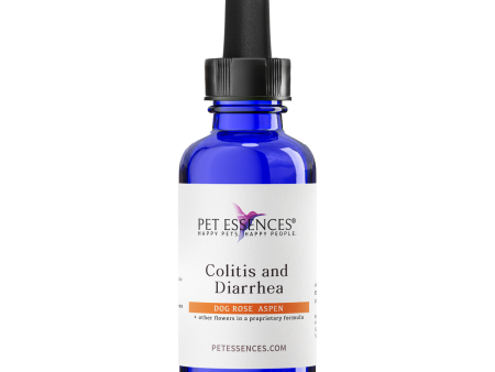 Pet Essences Colitis and Diarrhea for Dogs, Cats, Horses and more Supply