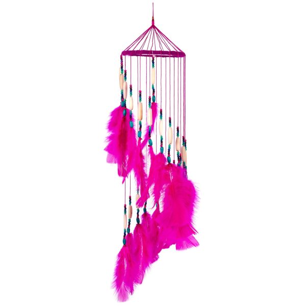 Handmade Threaded Dreamcatcher Wind Chime Online now