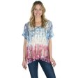 Tie-Dye Americana Boucle Top For Discount