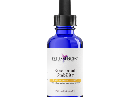 Pet Essences Emotional Stability for Dogs, Cats, Horses and more on Sale