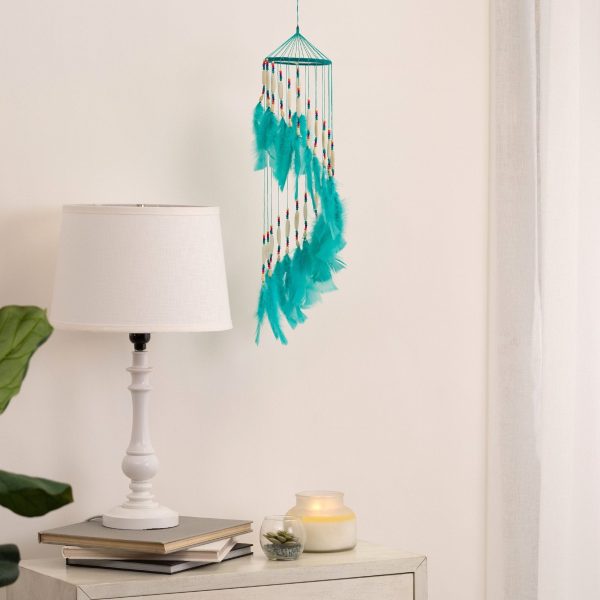 Handmade Threaded Dreamcatcher Wind Chime Online now