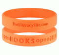 Open Books Open Minds Silicone Bracelet! For Cheap