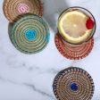 Handmade Pine Needle Coasters - Set of 4 For Discount