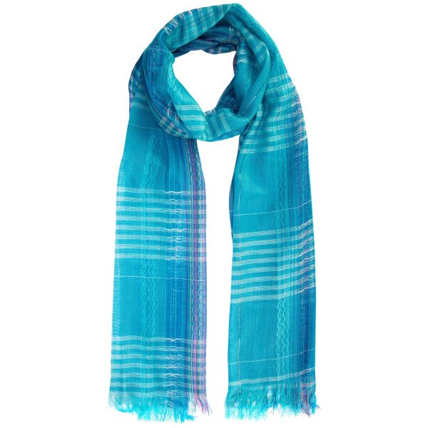 Dreaming Colors Hand-Loomed Scarf & Bracelet Set Hot on Sale