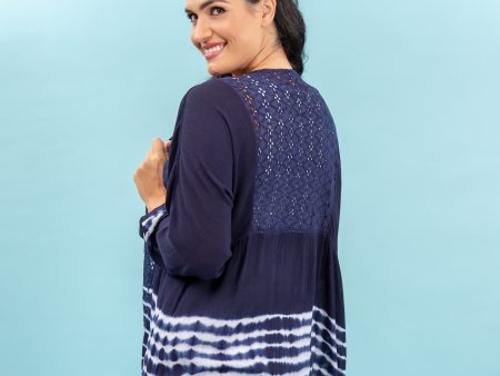 Ripple Effect Lace Topper Discount