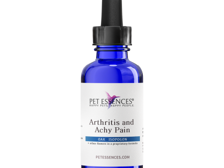 Pet Essences Arthritis and Achy Pain for Dogs, Cats, Horses and more Fashion