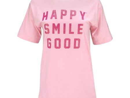 Pink Ribbon Happy Smile Good™ Adult T-Shirt Sale