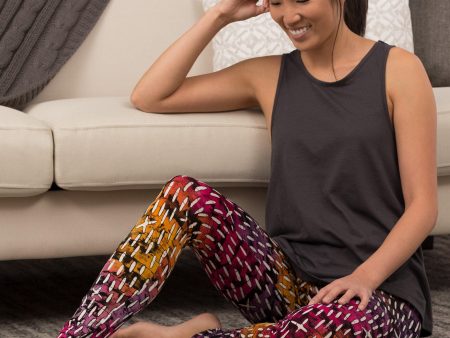 Cosmos Batik Leggings For Cheap