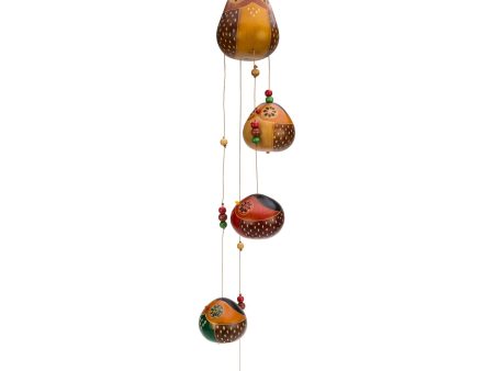 Dancing Owls Gourd Wind Chime Cheap