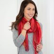 Dreaming Colors Hand-Loomed Scarf & Bracelet Set Hot on Sale