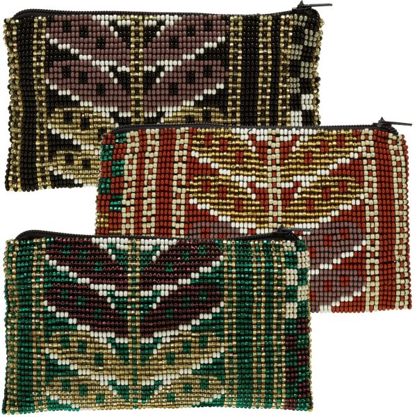 Highlands Botanical Beaded Coin Purse Hot on Sale